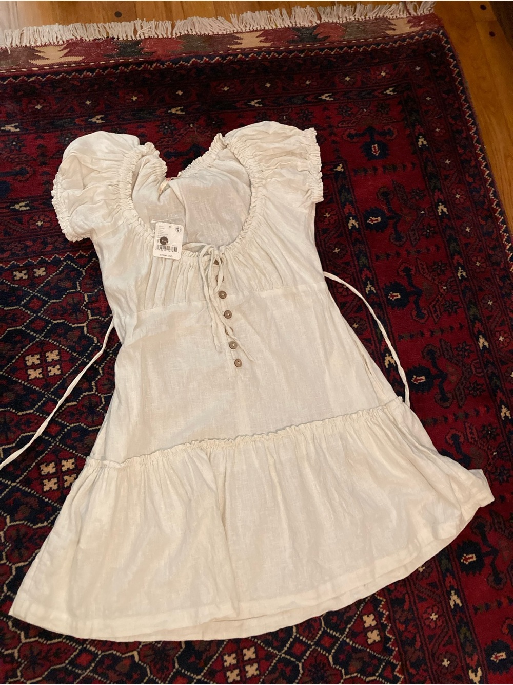Free People Perri drop waist Mini Dress
